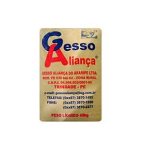 Gesso Saco 40 Kg